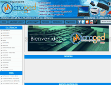 Tablet Screenshot of microged.com